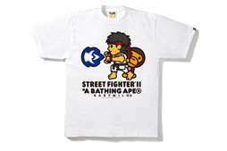 画像ギャラリー No.011のサムネイル画像 / アパレルブランド「A BATHING APE」と「ストリートファイター」のコラボTシャツの発売が決定