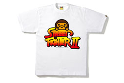 画像ギャラリー No.013のサムネイル画像 / アパレルブランド「A BATHING APE」と「ストリートファイター」のコラボTシャツの発売が決定