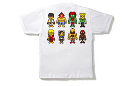 画像ギャラリー No.014のサムネイル画像 / アパレルブランド「A BATHING APE」と「ストリートファイター」のコラボTシャツの発売が決定