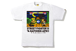 画像ギャラリー No.015のサムネイル画像 / アパレルブランド「A BATHING APE」と「ストリートファイター」のコラボTシャツの発売が決定