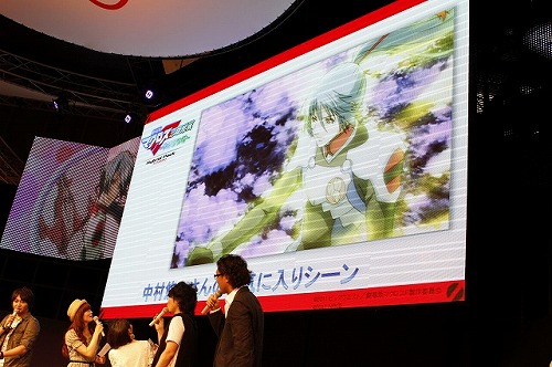 画像ギャラリー No.010のサムネイル画像 / ［TGS 2011］思い出話や中島 愛さんの生ライブで盛り上がった「劇場版マクロスF〜サヨナラノツバサ〜」の“超時空STAGE”をレポート 