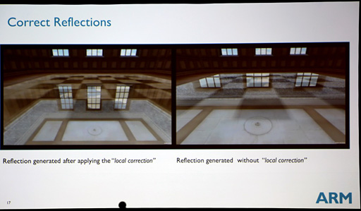 画像ギャラリー No.004のサムネイル画像 / ［GDC 2015］「Maliを使うとUnity 5で何ができるか」をARMがアピール。キーワードは「ローカルキューブマップ」