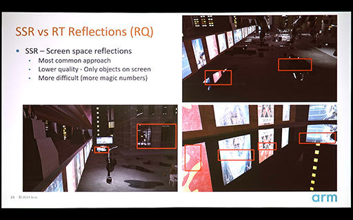画像ギャラリー No.016のサムネイル画像 / ［GDC 2024］Armが推奨するレイトレーシング時代のスマートフォンゲームグラフィックスとは？