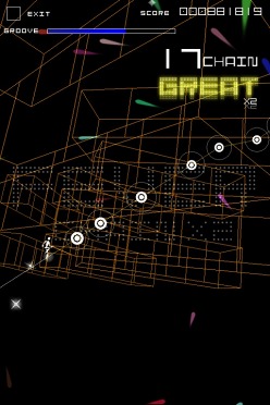 画像ギャラリー No.011のサムネイル画像 / iPhone/iPad「グルーヴコースター」,タイトーから本日発売。ジェットコースターみたいな疾走感が超気持ち良いリズムアクション