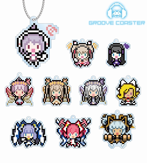 画像ギャラリー No.003のサムネイル画像 / 「グルーヴコースター」のトレーディングアクリルスタンドやスクエア缶バッジなどの受注受付がスタート