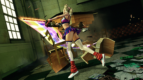 画像ギャラリー No.002のサムネイル画像 / 「LOLLIPOP CHAINSAW」の最新情報とムービーが到着。本作の世界設定から，主人公ジュリエットの基本アクションやコンボまでをチェック