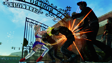 画像ギャラリー No.004のサムネイル画像 / 「LOLLIPOP CHAINSAW」の最新情報とムービーが到着。本作の世界設定から，主人公ジュリエットの基本アクションやコンボまでをチェック