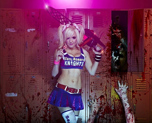 画像ギャラリー No.011のサムネイル画像 / 「LOLLIPOP CHAINSAW」の日米イメージガールが5月19日に秋葉原で夢の共演。チアリーダーの衣装が似合い過ぎなムービーもチェック