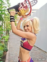 画像ギャラリー No.008のサムネイル画像 / 「LOLLIPOP CHAINSAW」のイメージガールに,秋葉原で会おう! というPR活動が4Gamer編集部で行われた件につきまして