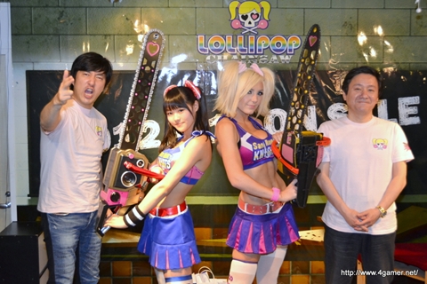 画像ギャラリー No.001のサムネイル画像 / 「LOLLIPOP CHAINSAW」全国体験キャラバンが秋葉原で開催。須田剛一氏にWジュリエット,安田善巳氏も出演したイベントをレポート