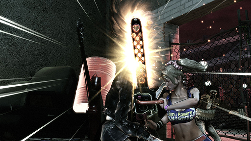 画像ギャラリー No.022のサムネイル画像 / ［E3 2012］「LOLLIPOP CHAINSAW」の発売まで残り約1週間。ド派手な宣伝用バスで須田剛一氏と“北米版ジュリエット”ことジェシカさんに意気込みを聞いた