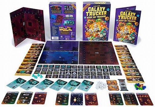 画像ギャラリー No.005のサムネイル画像 / タイルの山から宇宙船を組み上げろ! ボードゲーム「ギャラクシートラッカー」拡張セット“キープ・オン・トラッキング”が5月上旬発売