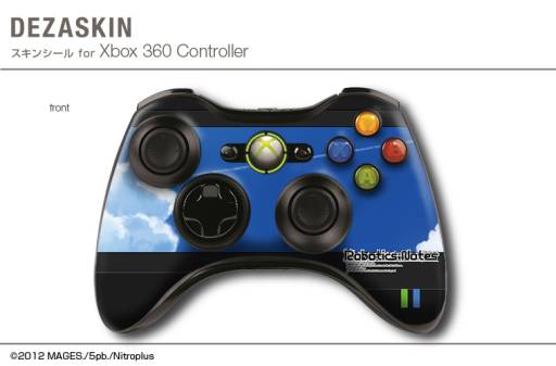 画像ギャラリー No.001のサムネイル画像 / 「ROBOTICS;NOTES」仕様のXbox 360用スキンシールが発売に