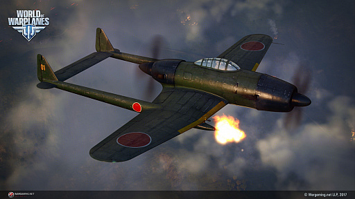 画像ギャラリー No.001のサムネイル画像 / 「World of Warplanes」日本版テスト，日本製TierVII重戦闘機「Tachikawa Ki-94-I」が9月3日に配布