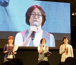 画像ギャラリー No.004のサムネイル画像 / 「二重契約も上等です」アニメ版キャストも登場し大いに盛り上がった,キャラホビ2011「魔法少女まどか☆マギカ ポータブル」トークショウレポート