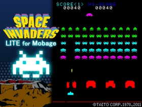 画像ギャラリー No.004のサムネイル画像 / 「スペースインベーダー LITE」「スペースインベーダー インフィニティジーン」,iPhone対応アプリとなってMobageに登場