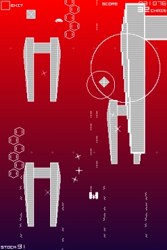 画像ギャラリー No.009のサムネイル画像 / 「スペースインベーダー LITE」「スペースインベーダー インフィニティジーン」,iPhone対応アプリとなってMobageに登場