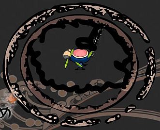 画像ギャラリー No.009のサムネイル画像 / 「忍まめ」，手裏剣・速剣・金棒の必殺技「奥義」グラフィックスが公開