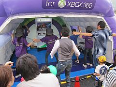 画像ギャラリー No.003のサムネイル画像 / 「Kinect スポーツ: シーズン 2」の体験ブースが9月11日,神宮球場に登場