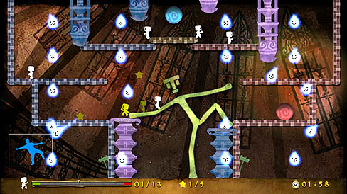 画像ギャラリー No.006のサムネイル画像 / 2011年9月7日に配信開始,Xbox 360専用タイトル「リードミーズ」ってこんなゲームだった。かわいいリードミー達を優しくリードしてゴールへ導こう