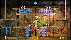 画像ギャラリー No.016のサムネイル画像 / 2011年9月7日に配信開始,Xbox 360専用タイトル「リードミーズ」ってこんなゲームだった。かわいいリードミー達を優しくリードしてゴールへ導こう