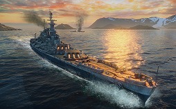 画像ギャラリー No.008のサムネイル画像 / ［gamescom］戦艦「長門」の主砲が火を噴き，駆逐艦「吹雪」が縦横無尽に航行。「World of Warships」のデモプレイで新情報が次々と明らかに