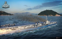 画像ギャラリー No.014のサムネイル画像 / ［gamescom］戦艦「長門」の主砲が火を噴き，駆逐艦「吹雪」が縦横無尽に航行。「World of Warships」のデモプレイで新情報が次々と明らかに