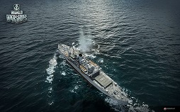 画像ギャラリー No.015のサムネイル画像 / ［gamescom］戦艦「長門」の主砲が火を噴き，駆逐艦「吹雪」が縦横無尽に航行。「World of Warships」のデモプレイで新情報が次々と明らかに