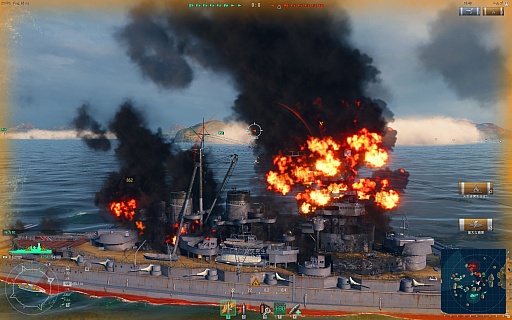 画像ギャラリー No.012のサムネイル画像 / 金剛，出撃。ついに始まった「World of Warships」クローズドβテストの第一印象を徳岡正肇氏が語る