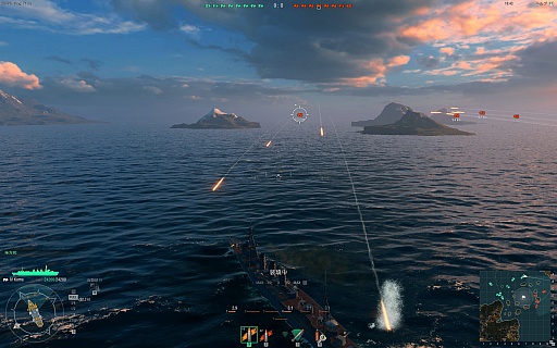 画像ギャラリー No.020のサムネイル画像 / 金剛，出撃。ついに始まった「World of Warships」クローズドβテストの第一印象を徳岡正肇氏が語る