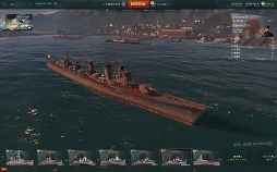 画像ギャラリー No.049のサムネイル画像 / 金剛，出撃。ついに始まった「World of Warships」クローズドβテストの第一印象を徳岡正肇氏が語る