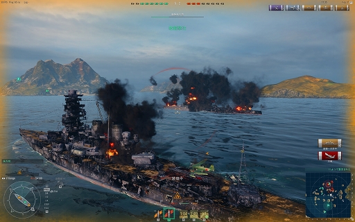画像ギャラリー No.073のサムネイル画像 / 金剛，出撃。ついに始まった「World of Warships」クローズドβテストの第一印象を徳岡正肇氏が語る