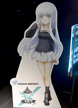 画像ギャラリー No.003のサムネイル画像 / ［TGS 2015］「World of Warships」にアルペジオの「コンゴウ」が登場。「World of Tanks」の新ガルパンMODと合わせて写真でチェック