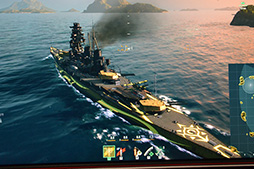 画像ギャラリー No.012のサムネイル画像 / ［TGS 2015］「World of Warships」にアルペジオの「コンゴウ」が登場。「World of Tanks」の新ガルパンMODと合わせて写真でチェック