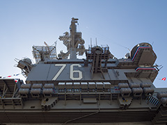 米海軍の原子力空母「ロナルド・レーガン」一般公開レポート