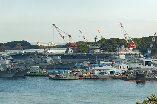 画像ギャラリー No.002のサムネイル画像 / 米海軍の原子力空母「ロナルド・レーガン」一般公開レポート