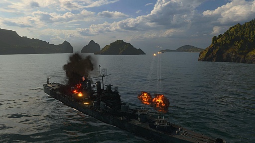 画像ギャラリー No.036のサムネイル画像 / 「World of Warships」の戦艦で全然勝てないので，ウォーゲーミングジャパンへ行って，必勝法を聞いてきた