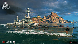 画像ギャラリー No.004のサムネイル画像 / ［gamescom］「World of Warships」の開発者インタビュー。ドイツ戦艦に続いてイギリス巡洋艦を実装し，その次は？