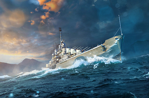 画像ギャラリー No.025のサムネイル画像 / 【PR】サービス開始から約1年半。「World of Warships」の現状はこうなっている。進化する海戦アクションに飛び込もう