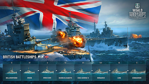 画像ギャラリー No.004のサムネイル画像 / ［gamescom］「World of Warships」のイギリス戦艦ツリー実装迫る。エグゼクティブ・プロデューサーにその特徴を聞いてきた