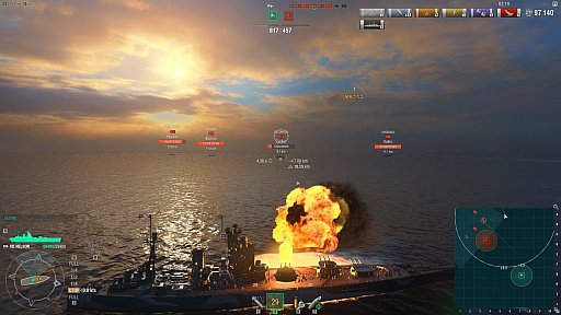 画像ギャラリー No.014のサムネイル画像 / 「World of Warships」×「アズールレーン」コラボで登場したNelson艦長をゲットしたので,その過程をレポート。ボイスを堪能する動画も