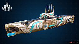 画像ギャラリー No.029のサムネイル画像 / 「World of Warships」が変わる。大規模な“リデザイン”が行われる空母と,ついに登場する潜水艦について,ロシアの開発スタジオで聞いた