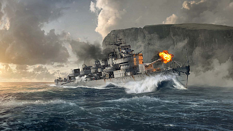 画像ギャラリー No.004のサムネイル画像 / 「World of Warships」，最新アップデートでヨーロッパ技術ツリーの全駆逐艦が研究可能に