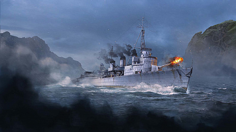 画像ギャラリー No.005のサムネイル画像 / 「World of Warships」，最新アップデートでヨーロッパ技術ツリーの全駆逐艦が研究可能に