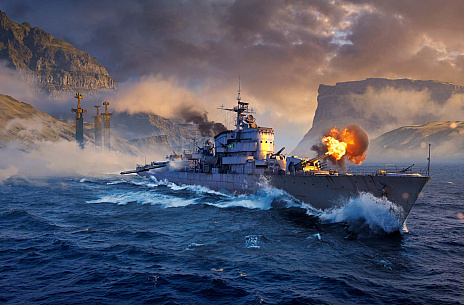 画像ギャラリー No.007のサムネイル画像 / 「World of Warships」，最新アップデートでヨーロッパ技術ツリーの全駆逐艦が研究可能に