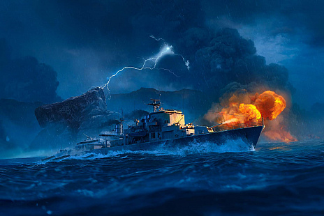 画像ギャラリー No.008のサムネイル画像 / 「World of Warships」，最新アップデートでヨーロッパ技術ツリーの全駆逐艦が研究可能に