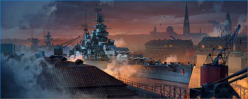 画像ギャラリー No.001のサムネイル画像 / 「World of Warships」,最新アップデートで「ハンブルグ造船所」が登場。ソ連巡洋艦ツリーには新たな艦艇が追加