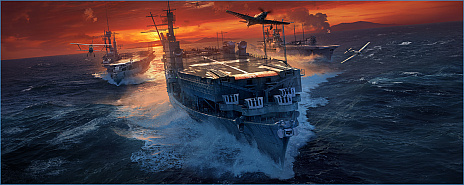 画像ギャラリー No.001のサムネイル画像 / 「World of Warships」にドイツの空母が登場。3隻のドイツ空母がアーリーアクセスに