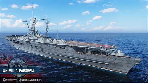 画像ギャラリー No.005のサムネイル画像 / 「World of Warships」にドイツの空母が登場。3隻のドイツ空母がアーリーアクセスに