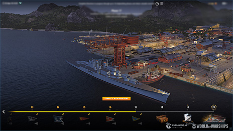画像ギャラリー No.003のサムネイル画像 / 「World of Warships」が5周年。5件のミッション，計50件のタスクで構成された常設キャンペーン「海軍の五つの時代」が登場